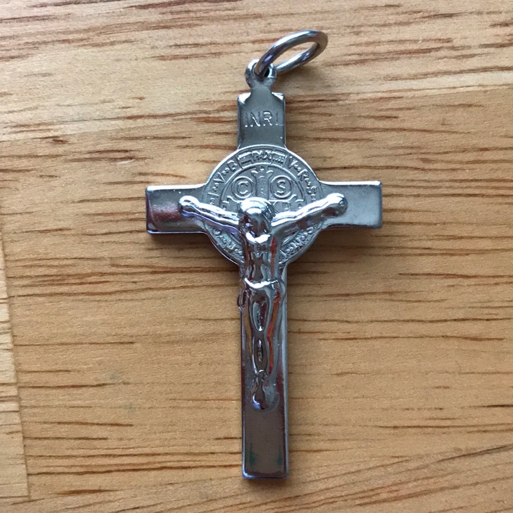 Silver Crucifix Pendant